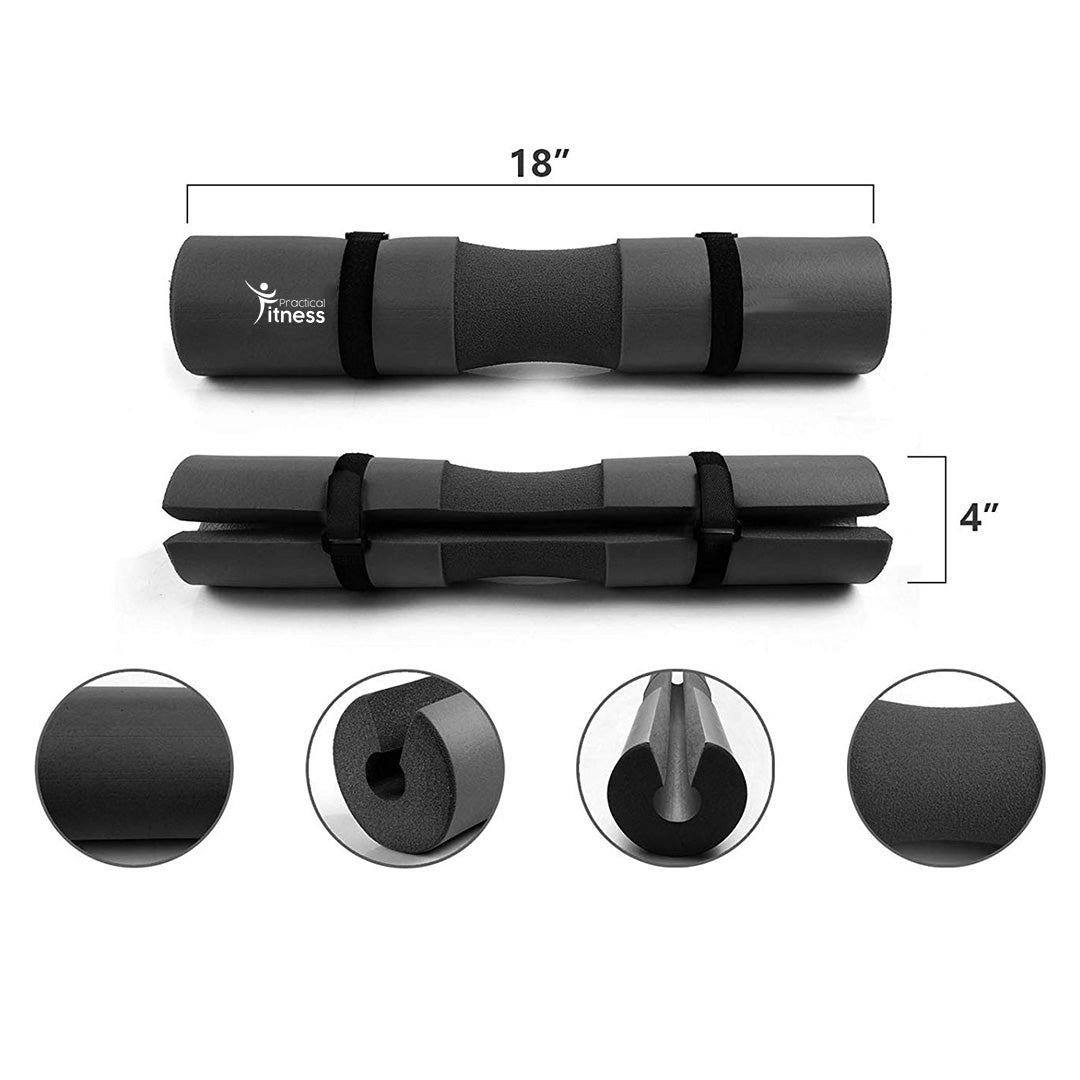 Almohadilla Para Barra Practical Fitness Negra image 1