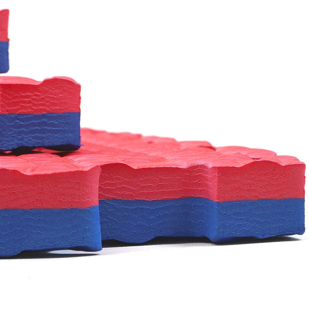 Tatami Reversible Rojo y Azul de 100 x 100 x 3.0 cm image 1