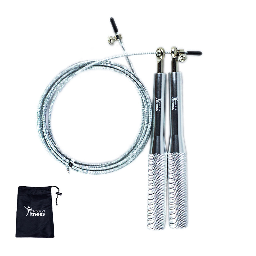 Cuerda de Aluminio Practical Fitness Plateada image 0