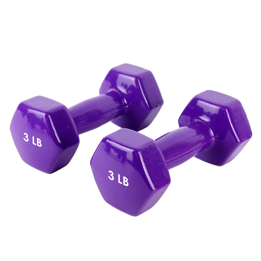 Mancuerna de Vinilo Practical Fitness de 3 lb image 0