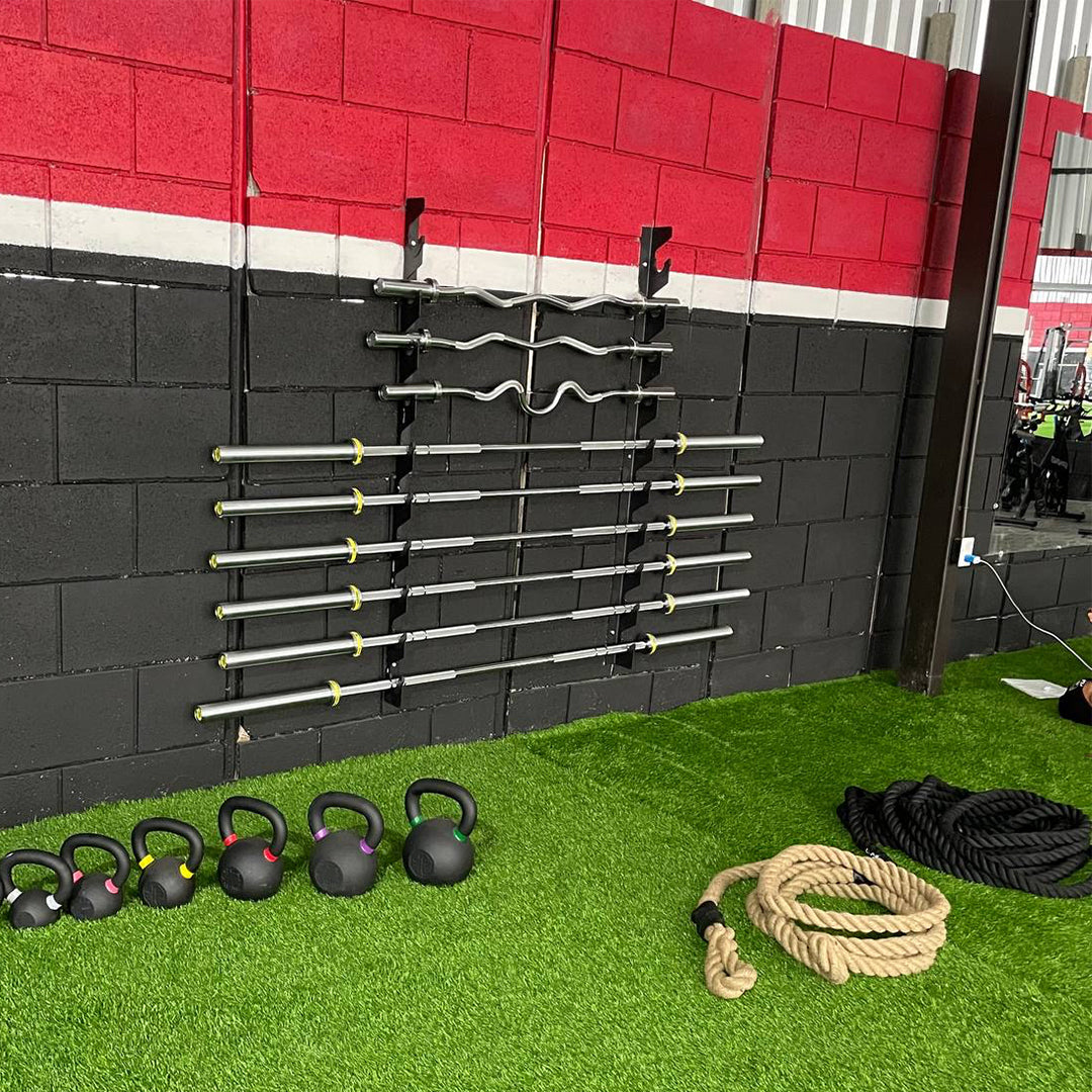 Rack Para 10 Barras Horizontal De Pared image 1