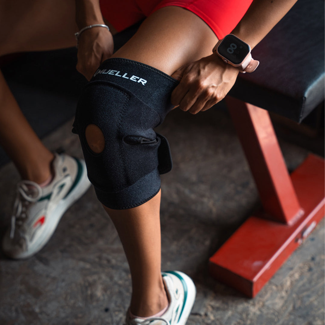 Soporte Para Rodilla Ajustable Mueller Negro image 2