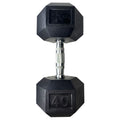 Mancuerna Hexagonal de Caucho Volxfit de 40 lb image 0