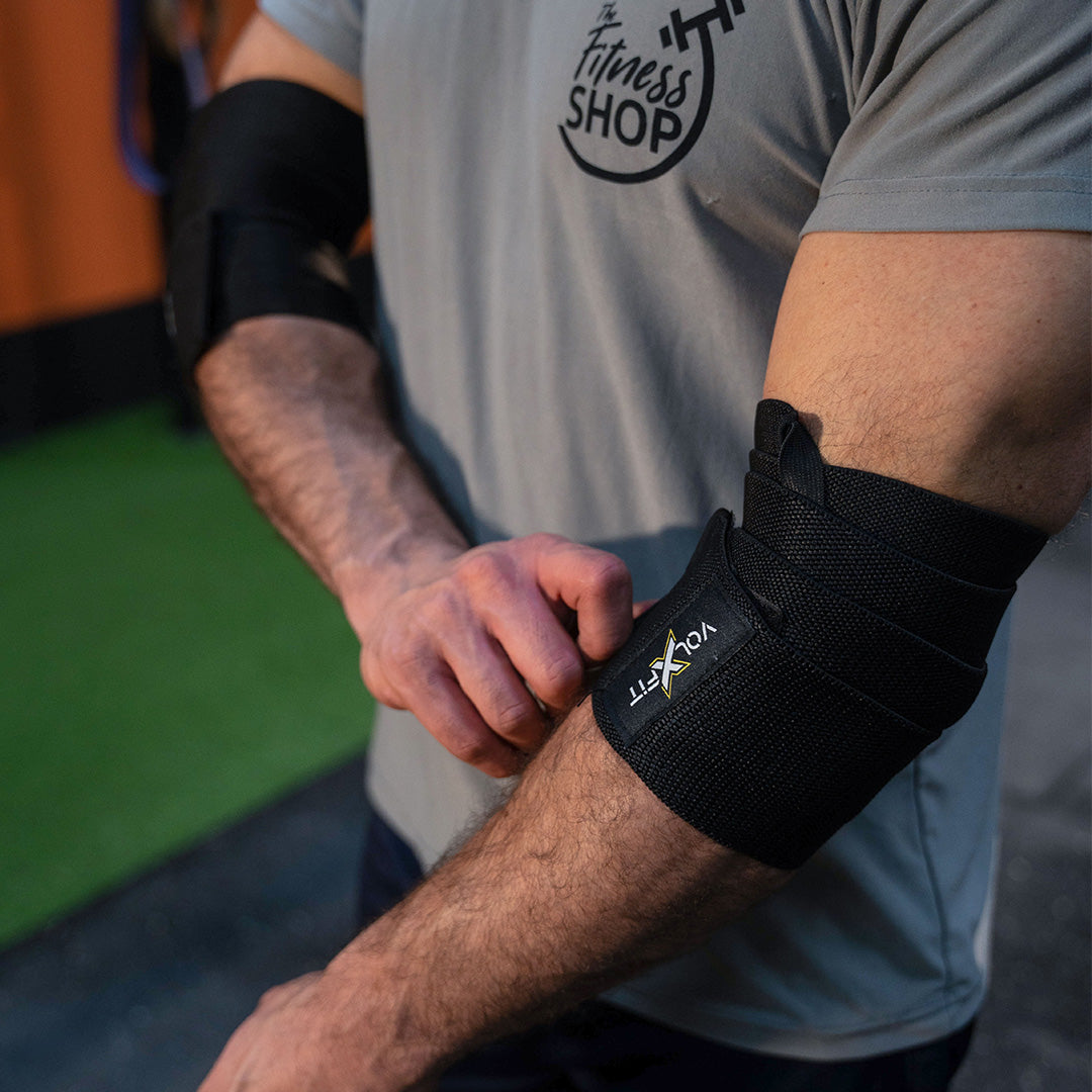 Coderas con Velcro Volxfit Negras (par) image 1