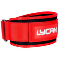 Cinturón con Velcro de 4 Pulgadas Lycan Rojo L image 0