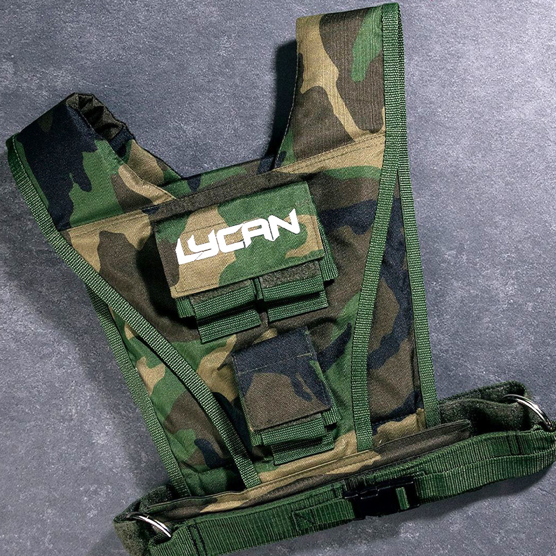 Chaleco con Peso Triangular Lycan Camo de 10 kg image 1
