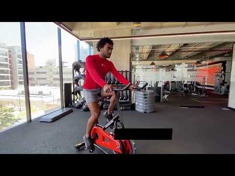 Bicicleta Spinning con Monitor Athletic Vision 400BS