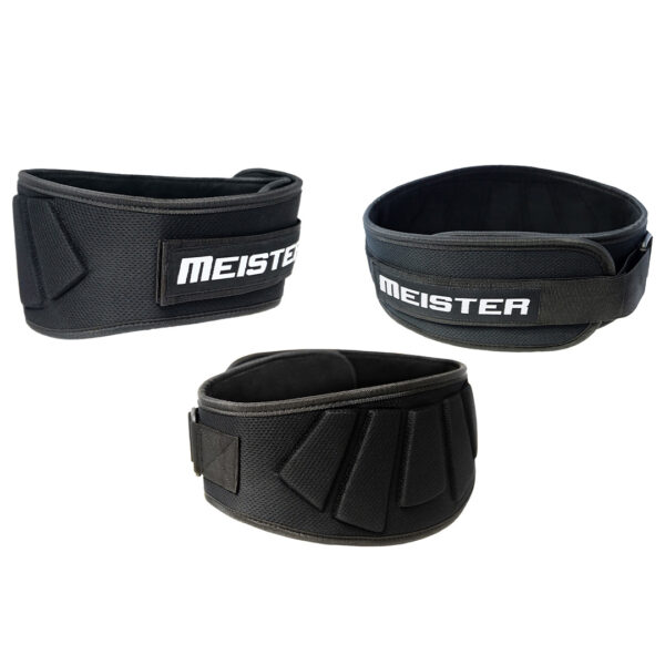 Cinturón con Velcro de 6 Pulgadas Meister Negro 4