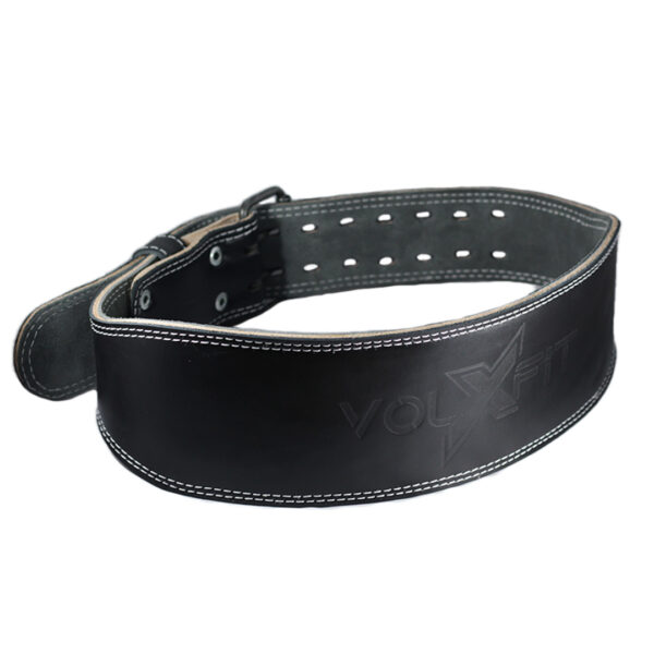 Cinturón de Cuero de 4 Pulgadas Volxfit Negro 1
