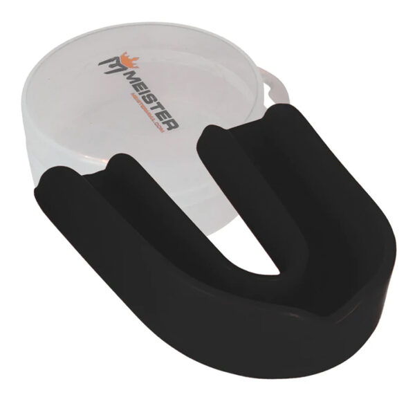 Protector Bucal Moldeable Individual con Estuche Meister Negro 1