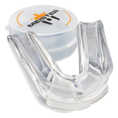 Protector Bucal Moldeable Doble con Estuche Meister Transparente 1