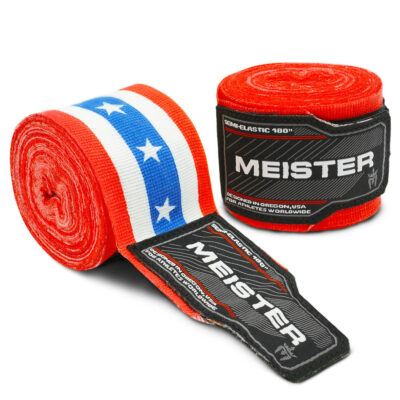 Vendas Semielasticas Para Boxeo y MMA Meister Americanas de 180 Pulgadas (par) 1