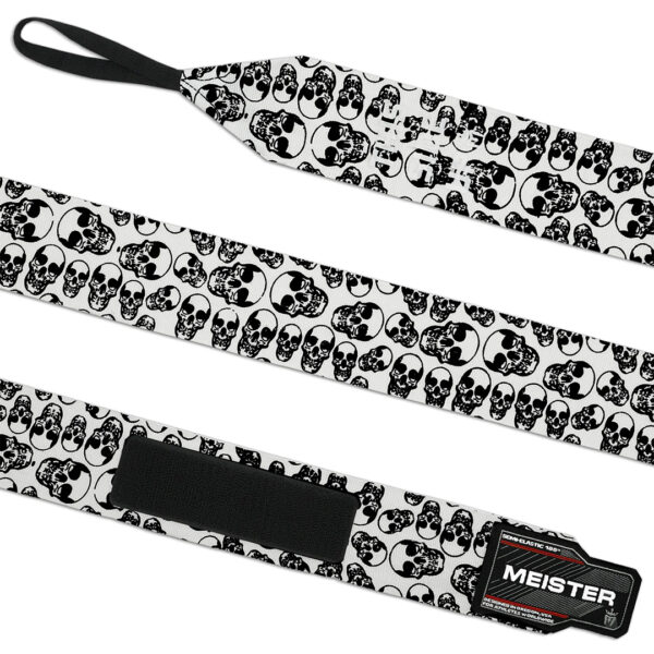 Vendas Semielasticas Para Boxeo y MMA Meister Calaveras de 180 Pulgadas (par) 2