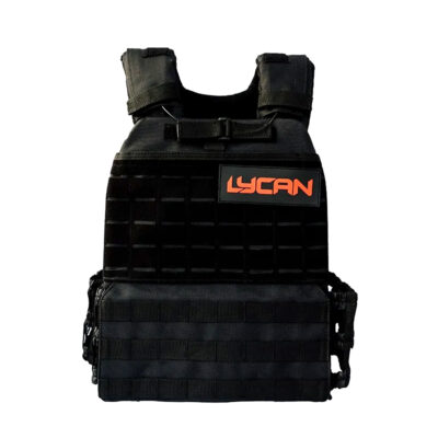 Chaleco Tactico Lycan Negro de 8 kg 1